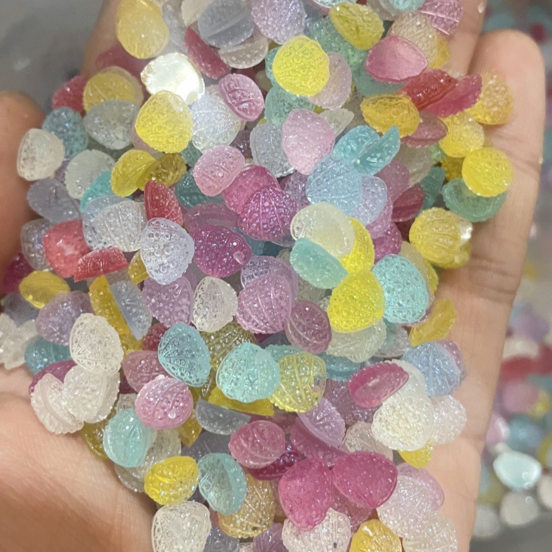 Resin Art Equipment - 7.7mm Mini Şeker Kaplı Düz Tabanlı