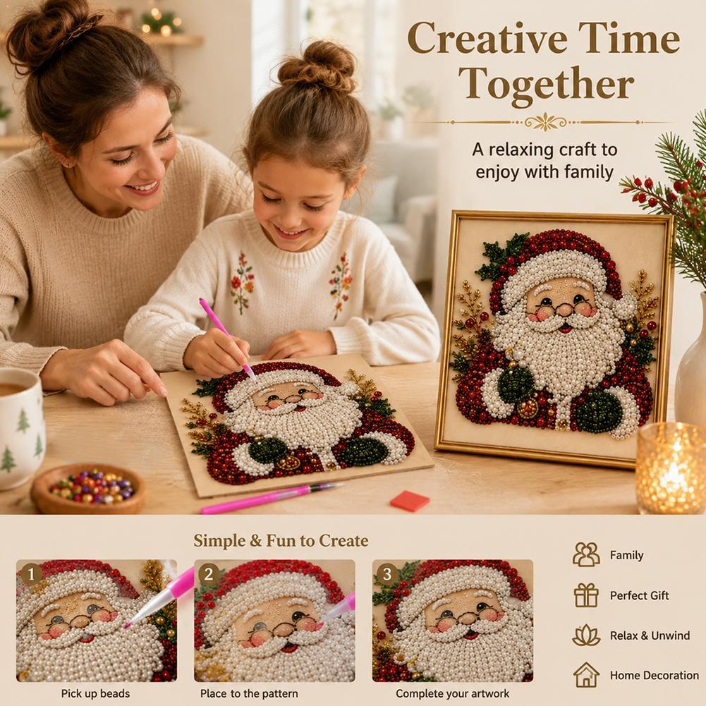 Noel Baba İnci Sanatı DIY Kiti - Resin Art Work incelemesi ve fiyatı