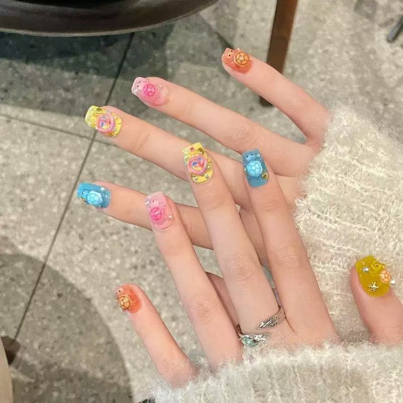 100 Mini Renkli Kaplumbağa Reç - Resin Art Case incelemesi ve fiyatı