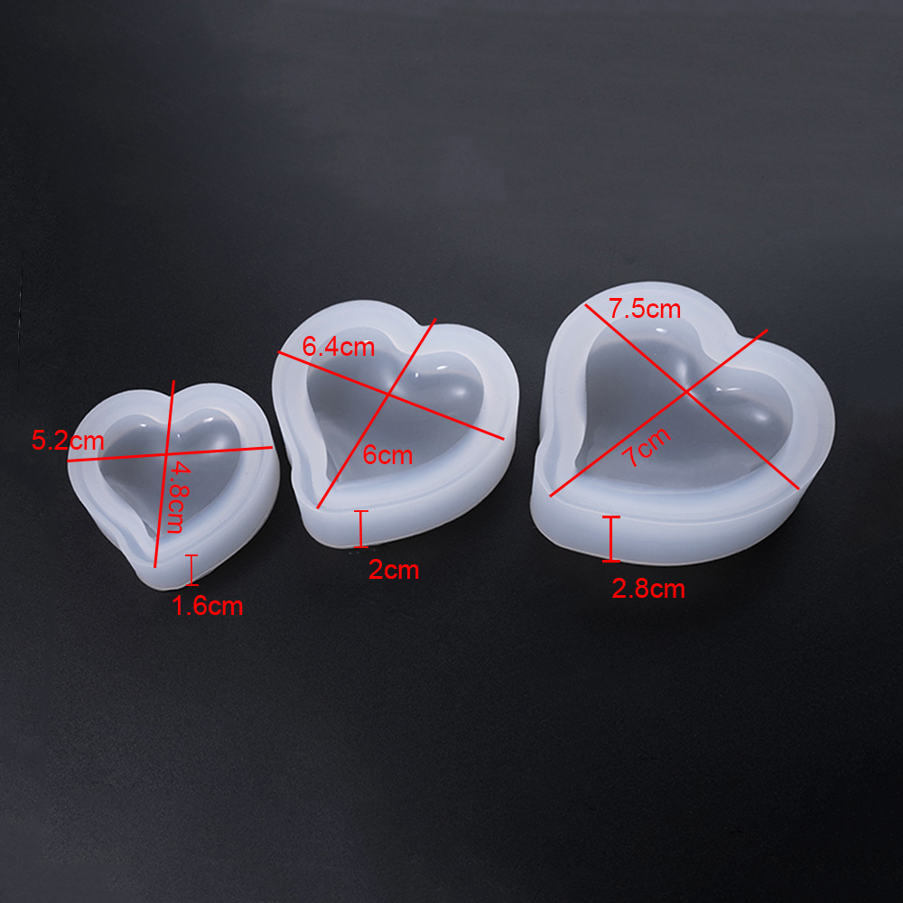 Silikon Dünya 3D Kalp Mum Sili - Resin Art Alphabet incelemesi ve fiyatı