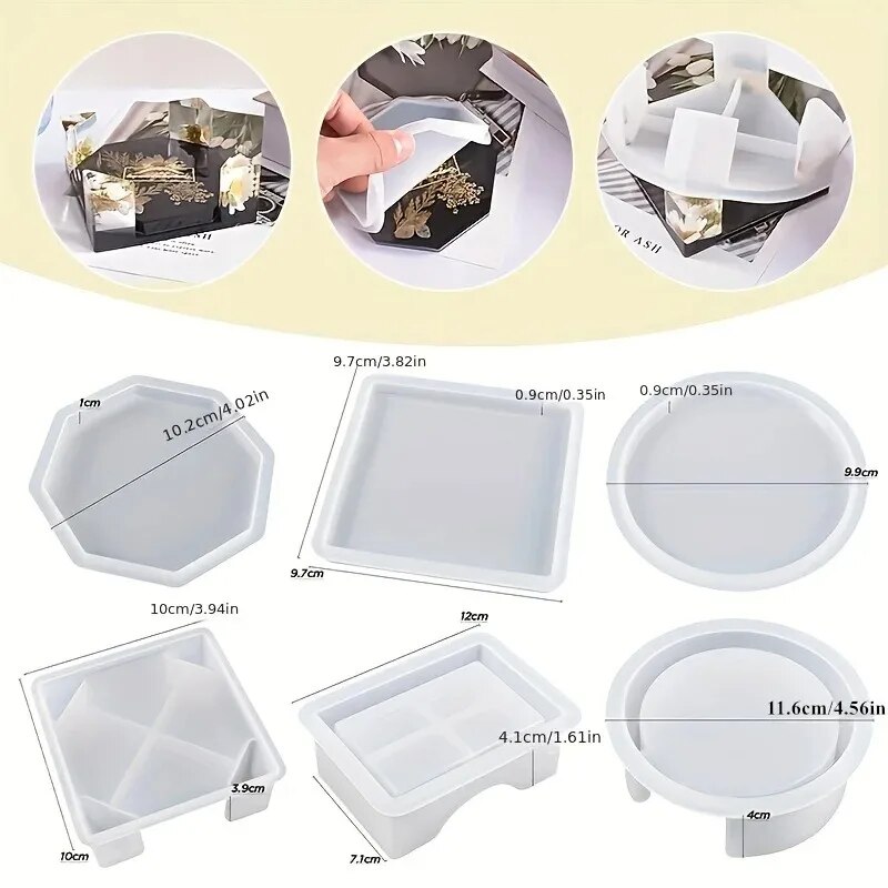 Coaster Reçine Kalıp Seti 1 ad - Resin Art Case incelemesi ve fiyatı