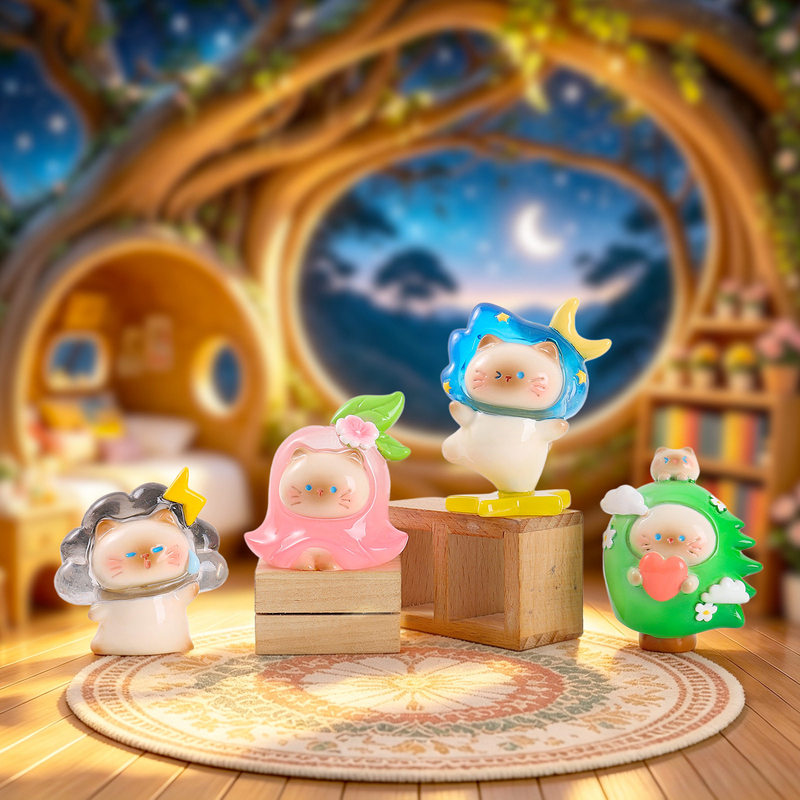 Sevimli Kedi Temalı, Hareketli - Resin Art Case incelemesi ve fiyatı
